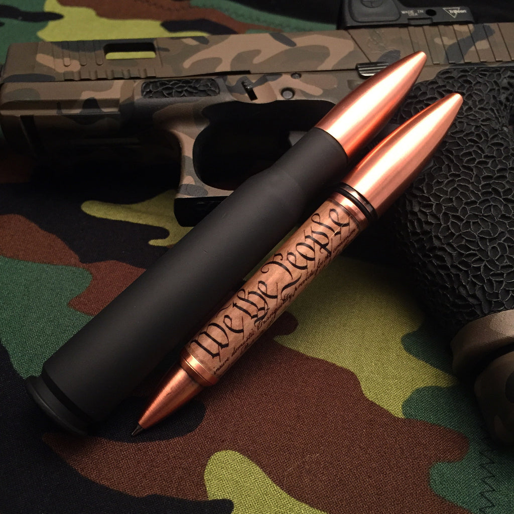 We the People Desk Pen 50 cal