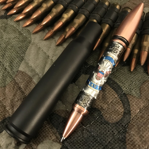 US Navy 50 Cal Bullet Casing pen