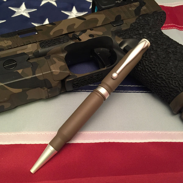 Bullet pen for military historians