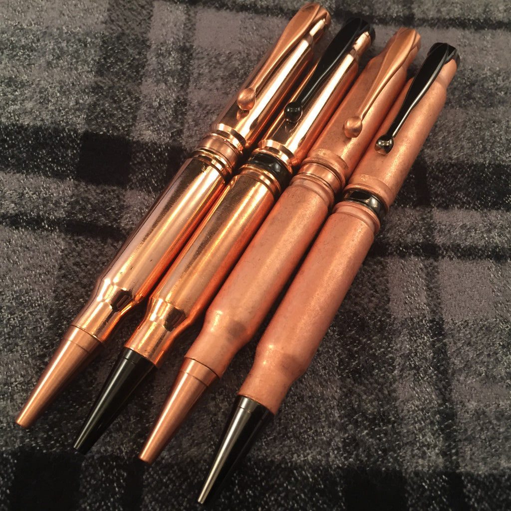 Bullet Pens Copper Plated