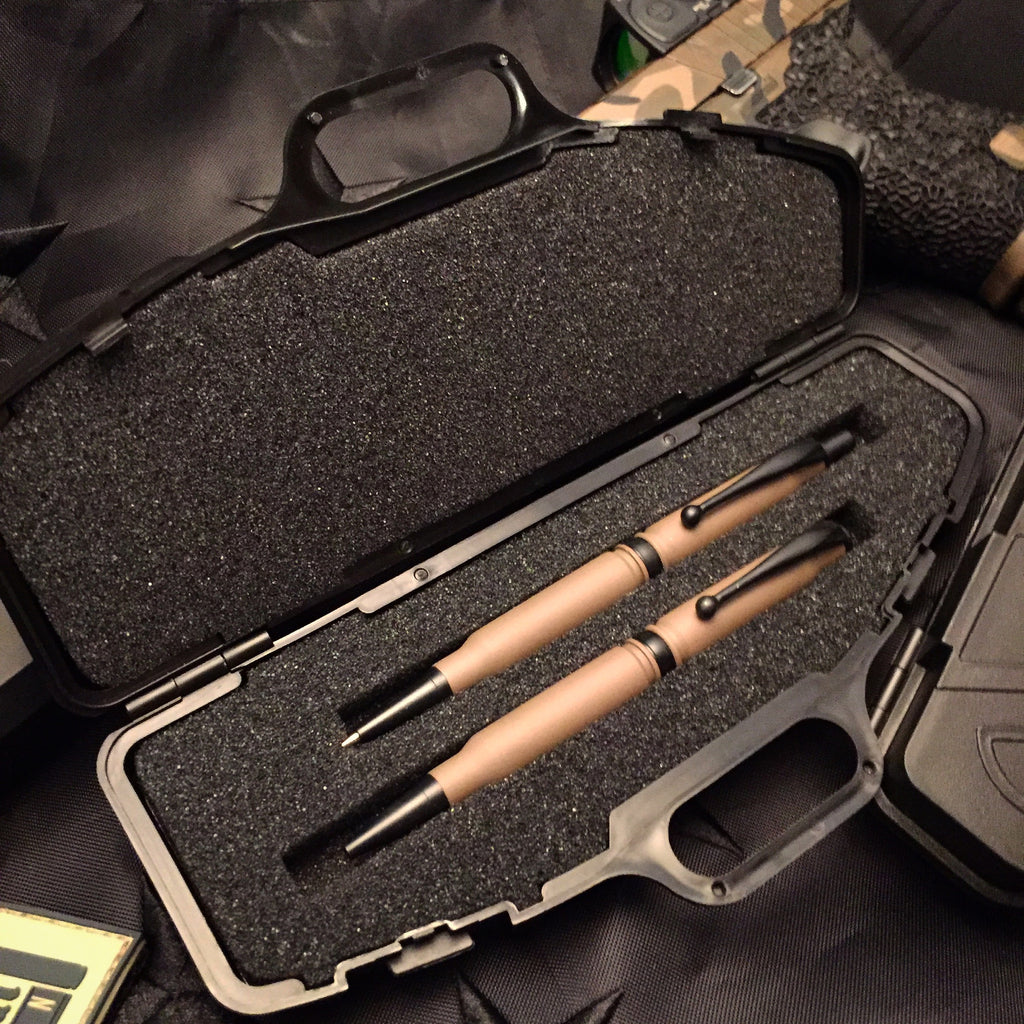 FDE Cerakoted Pens with Rifle Case