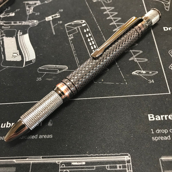 Knurled Custom Pen Handmade