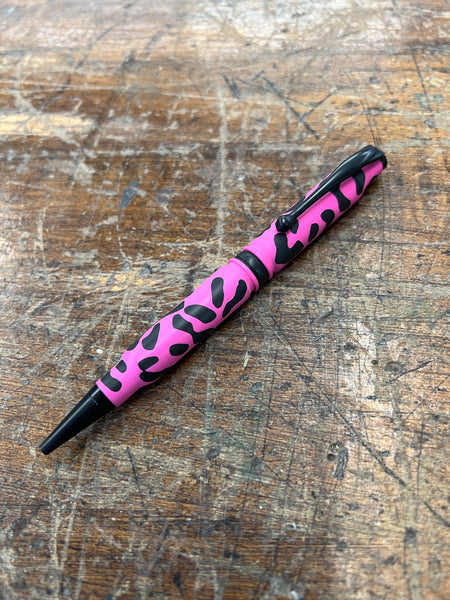 Pink Leopard Camo Pen